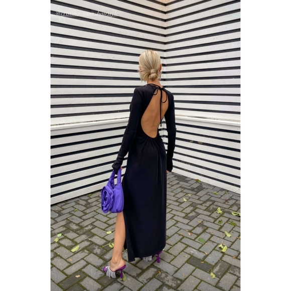 Zara Cut Out Dress - Picture 8 of 12